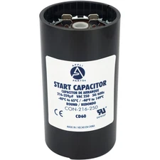 Appli Parts Motor Start Capacitor 216-259 Mfd microfarads uF 250 VAC Universa...