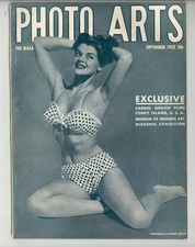 Photo Arts 1952 Carrol Siskind 60pgs Figure Photography Pinup Magazine M36787