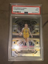 2024 Select WNBA Cameron Brink #56 PSA MINT 9 Holo Prizm Los Angeles Sparks RC