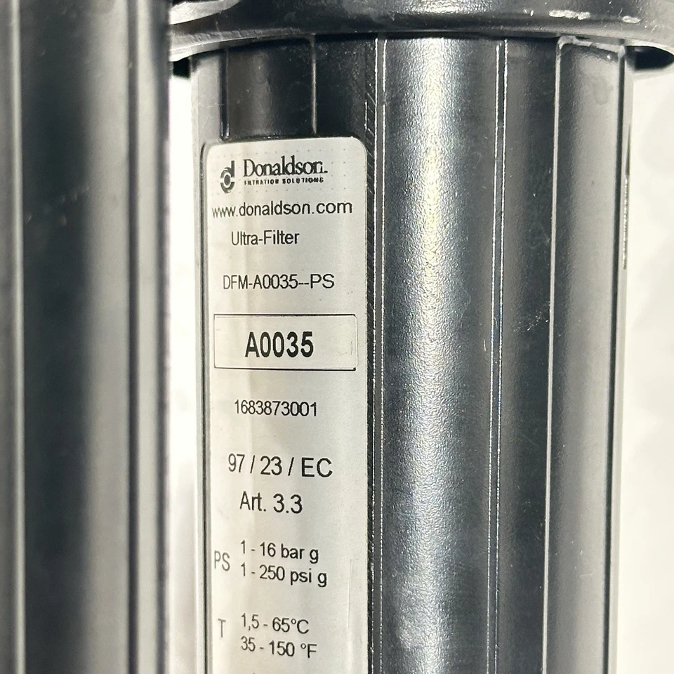 Donaldson DFM-S005-MK DFM-A0035-PS Ultra-Filter - Image 2 of 3