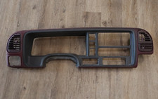 1995-1999 Chevy Silverado Speedometer Dash Cluster Surround Trim Bezel Red