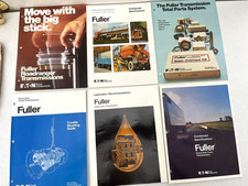 Eaton Fuller Transmission Sales Brochures Trouble Shooting Guide 1970s Lot Of 6