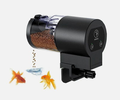 Automatischer Fischfutterspender Automatischer Futterspender Smart Feeding Timer Aquarium Tank Neu