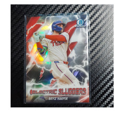 Topps 2026 Bowman Chrome Bryce Harper Electric Sluggers Insert ES-6