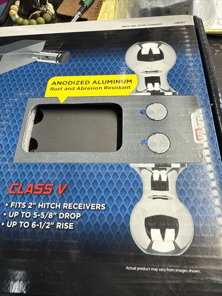 "Tow Smart Pro Clase 9297 Aluminio Tri-Ball Clase V 6-1/2"" Elevación 5-5/8"" Caída" Foto 4 de 4