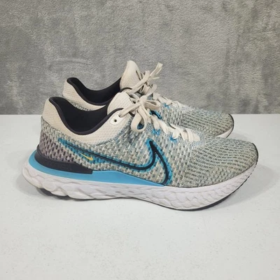 Nike React Infinity Run Flyknit 3 White Blue Orbit for Sale