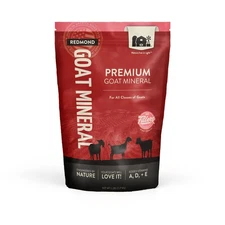 Redmond Goat Mineral Supplement-A sea Salt with Essential Trace Minerals and