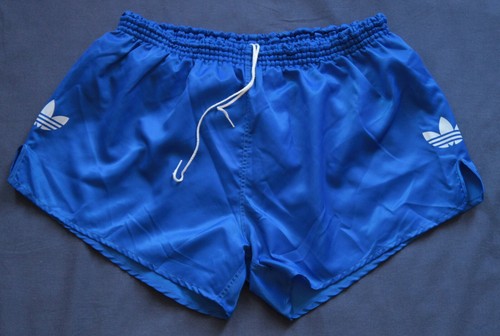 ADIDAS SHORTS D8 Glanz Sprinter Nylon Shiny Silky Retro Vintage Sporthose 80er - Bild 2 von 2