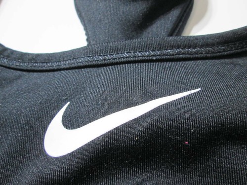 Nike Youth Girls Sport Top Size S Black Wireless Unlined Pullover Racerback Gym - Picture 4 of 6