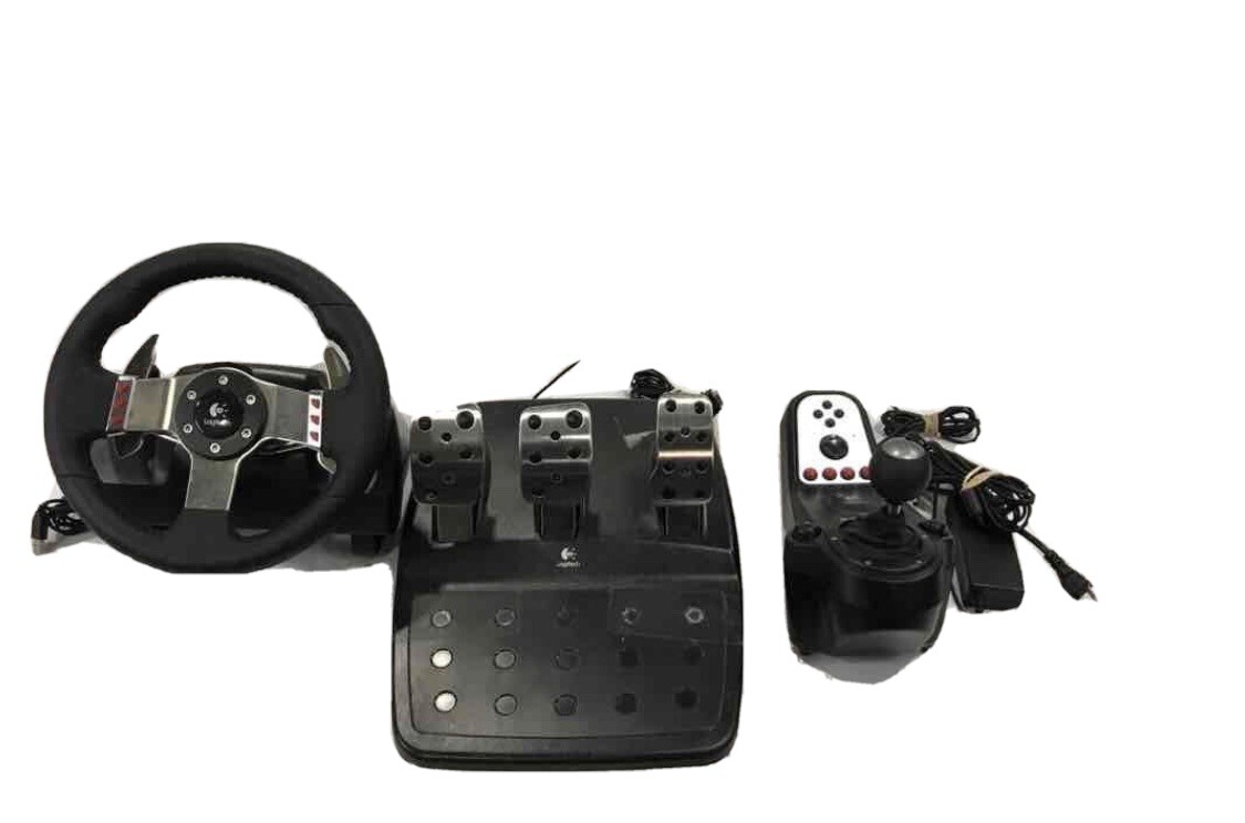 その他 Logitec G27 RACING WHEEL Logitech G27 Force Feedback Racing Steering Wheel, Pedals