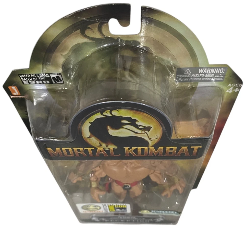 Figura de acción Mortal Kombat Goro Deception 2007 SDCC Toyrocket exclusiva nueva Foto 3 de 4