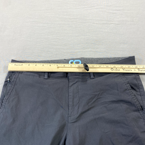 Copper & Oak All Day Tech Pants Mens 36x30 Gray Performance Stretch Golf Chino ^ - Picture 6 of 12