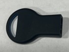 New - Pack of 3 - USB C holder for yubikey - Badge Attachment - Black Plastic