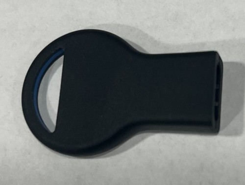 New - Pack of 3 - USB C holder for yubikey - Badge Attachment - Black Plastic - 第 1/1 張圖片