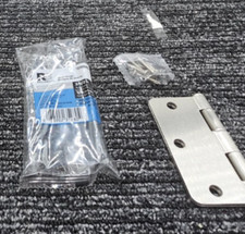 (QTY 7) ReliaBilt 0308892 Radius Mortise Door Hinge 1/4" Radius x 3-1/2"
