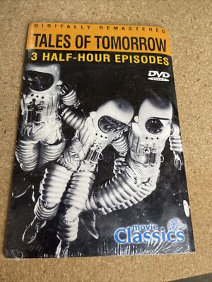 Tales of Tomorrow (DVD) 1952 3 Episodes Movie Classics NEW