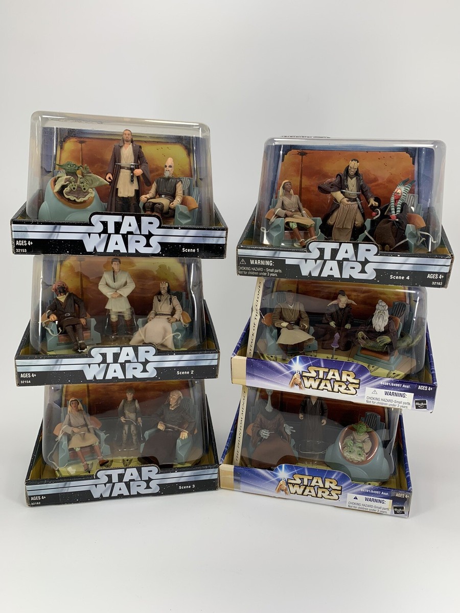 Star Wars Figures JEDI HIGH COUNCIL Scene 1-4 & Scene 1-2 Star Wars Figures JEDI HIGH COUNCIL Scene 1-4 & Scene 1-2
