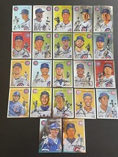 2023 Topps Chrome Platinum Anniversary Chicago Cubs NEAR-Complete Team Set (-1)