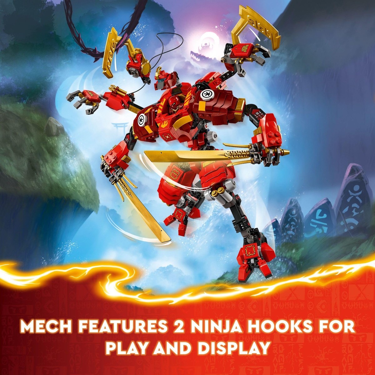 LEGO NINJAGO Kai's Ninja Climber Mech 71812 | eBay