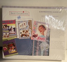 Brand New Best Occasions 1000 piece Scrapbook 8.5x11 Album Kit New Sealed Box