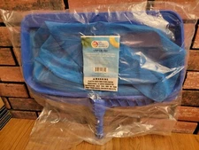 U.S. Pool Supply Professional Heavy Duty 20" Swimming Pool Leaf Rake Deep Bag