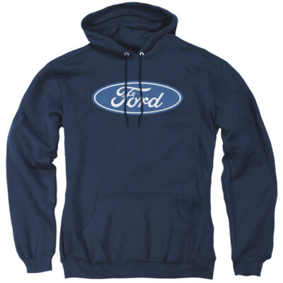 FORD DIMENSIONAL LOGO Licensed Hooded and Crewneck Sweatshirt SM-3XL