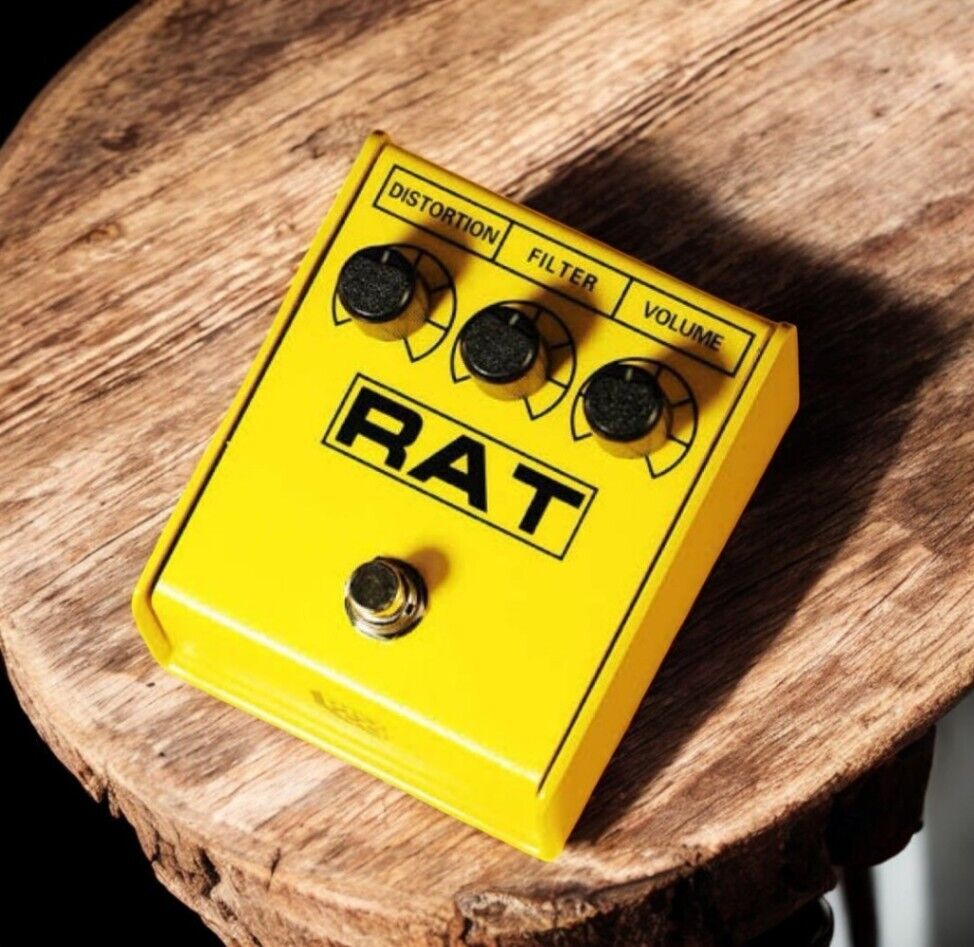 Proco Rat 2 Yellow Ikebe 45th Anniversary Distortion Pedal Proco Rat 2 Yellow Ikebe 45th Anniversary Distortion Pedal