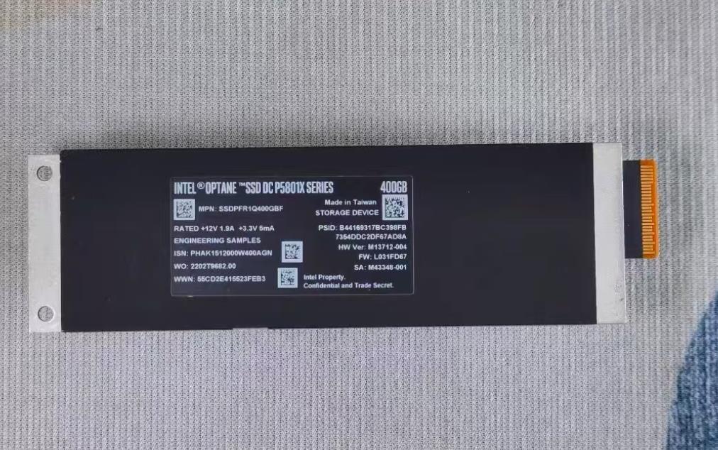 New Intel Optane P5801X 400GB SSD E1.S PCIe 4.0 X4 NVME PCIE New Intel Optane P5801X 400GB SSD E1.S PCIe 4.0 X4 NVME PCIE