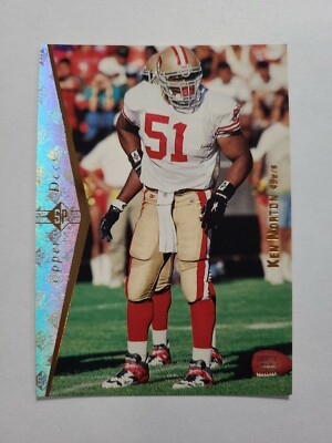 KEN NORTON 1995 UPPER DECK SP FOOTBALL CARD # 96 E7468
