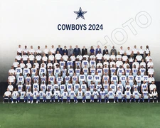 2024 DALLAS COWBOYS FOOTBALL TEAM 8X10 PHOTO PICTURE POSTER