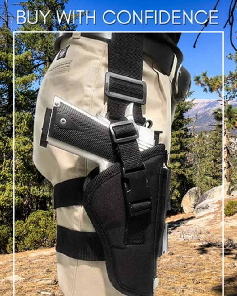 Pro-tech Beretta 92,96 Vertex PX4 Storm With Laser Tactical Leg thigh holster - Image 2 of 3