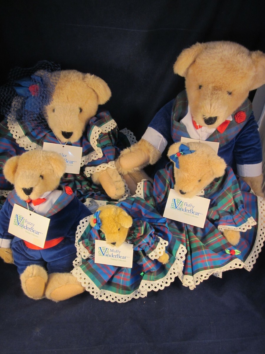 MUFFY VANDERBEAR Family Holiday Collection Taffeta Alice Cornelius