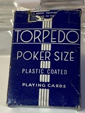 Torpedo Poker Size Playing Cards #327  U.S. Playing Card CO. Vintage