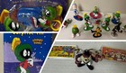 Looney Tunes Marvin the Martian Lot of 16: Figures, Keychains, Ray Gun, Tin 90's