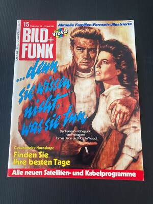 Bild und Funk 15/1985 vom 13.-19.4. JAMES DEAN Vivi Bach BRONSON Tiller NASTI