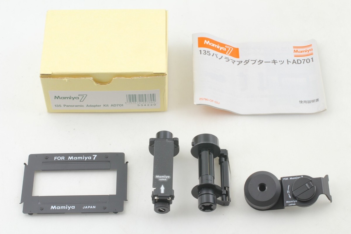 Almost UNUSED in BOX] Mamiya 7 135 Panoramic Adapter Kit AD701 7ii