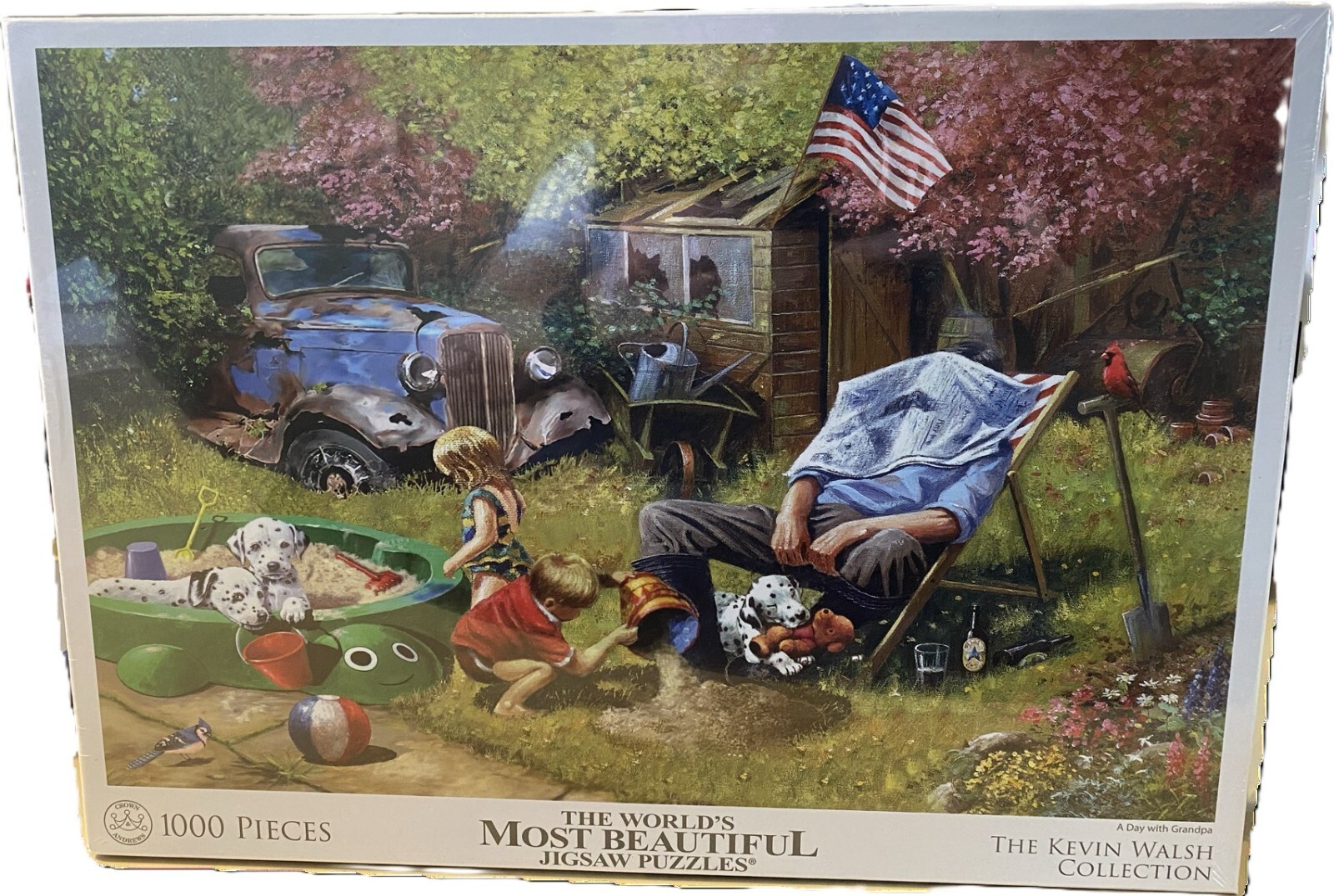 Kevin Walsh - A Day with Grandpa by Crown Andrews 1000pc Jigsaw Puzzle