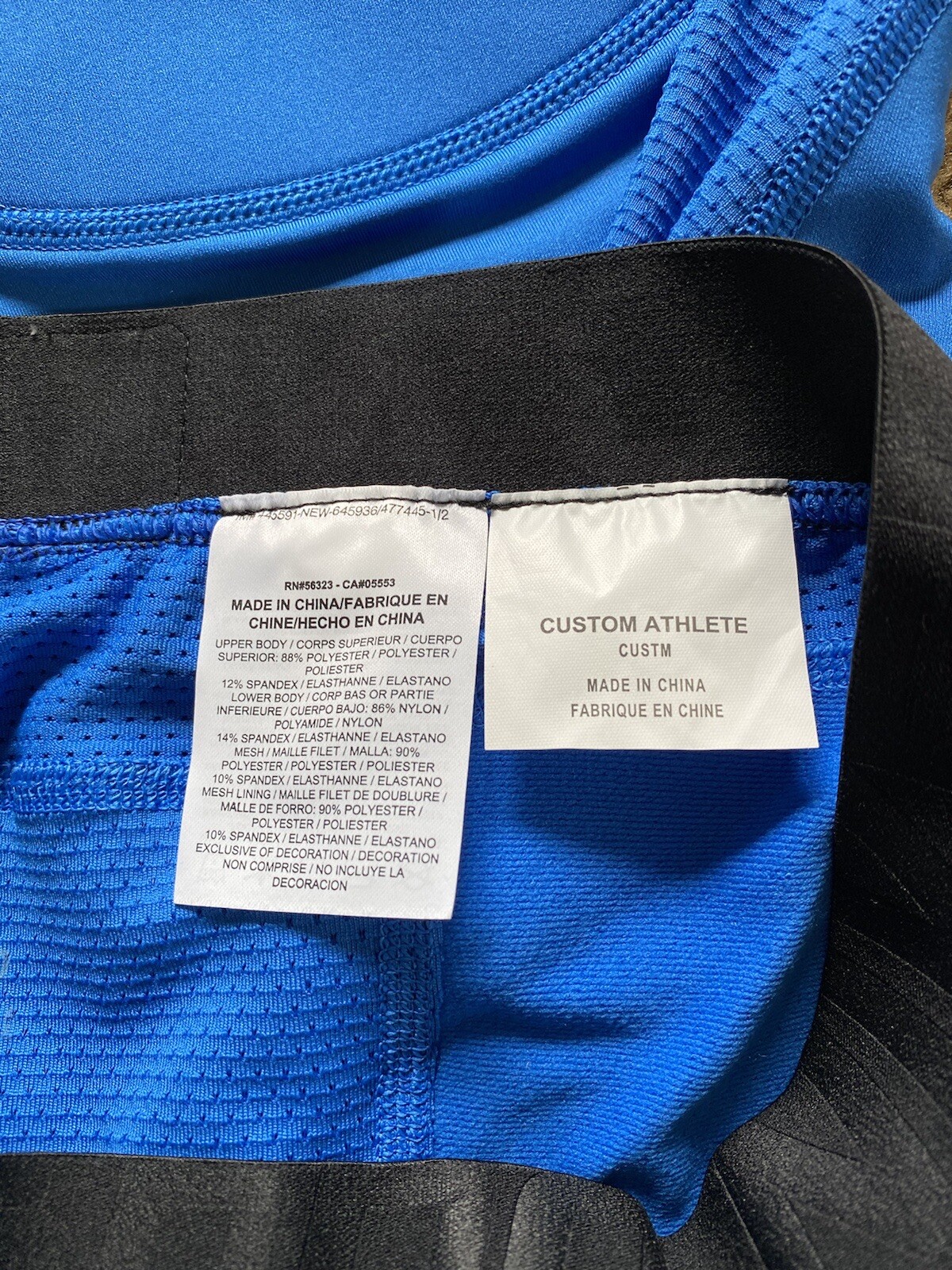 Nike Pro Combat Compression Pants Russell Westbrook Custom Athlete PE Blue M/L image 8