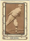 CHIEF BENDER OAKLAND ATHLETICS VINTAGE 1983 CRAMER BASEBALL CARD