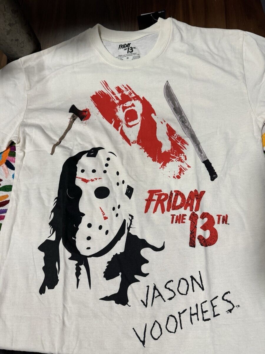 Jason Voorhees Friday the 13th Shirt Large New With Tags NWT