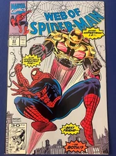 Web of Spider-Man Vol. 1 #83 December 1991 Copper Age Marvel Comics (VF+)