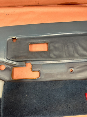 Nissan 300ZX Door Panel Trim Interior Front Right Blue OEM #86154