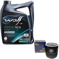 MotoröL Set 5W30 5 Liter + ÖLfilter SM 112 FüR Chrysler Voyager Sebring 2.7 3.3I