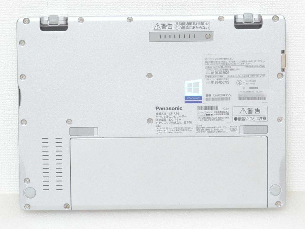 PANASONIC TOUGHBOOK LET'S NOTE CF-RZ6 RZ CORE i5 8gb 256gb ssd JAPAN yoga 2in1