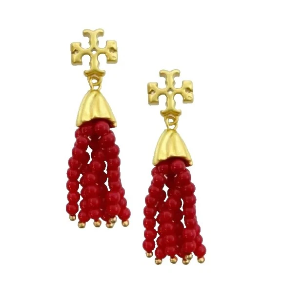 Pendientes de Moda De Resina Tory Burch
