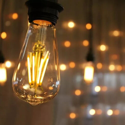 Vintage Retro Style Industrial E27 ST64 4W LED Filament Edison Lamp Light Bulb - Picture 24 of 24