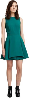 Opening Ceremony - Cascade Panel Dress in Fern Green, Size 8, New with Tags