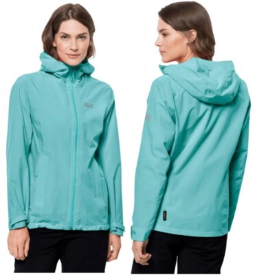Jack Wolfskin Pack Go Shell Damen Jacke Regenjacke 1111514