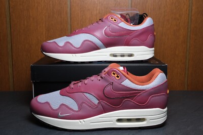 Nike Air Max 1 Patta ''Waves Rush Maroon'' DO9549 001 EU 46 US 12 UK 11 NEW