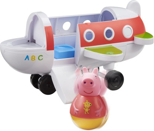 Figura Peppa Peppa PIg Push-along Wobbily Plane Air Jet Inc Peppa - Imagen 2 de 5